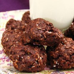 Vegan Brownie-Oat Cookies