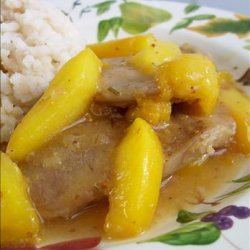 Peach Glazed Pork Chops (Oamc)