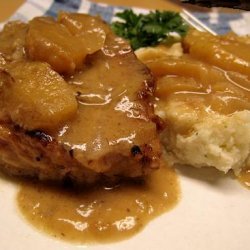 Crock Pot Normandy Pork With Apples, Shallots & Cider