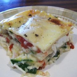 Vegetable Lasagna With a Thick Bechamel Sauce