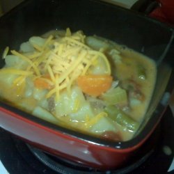 Easy Cheesy Hamburger Soup