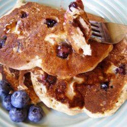 Blueberry Banana Pancakes