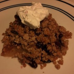 Easy Peach Crisp