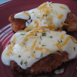 Chicken Breasts With Cheese Sauce