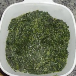 10 Minute Creamed Spinach