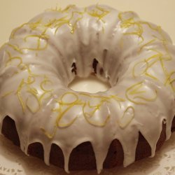 Blueberry Lemon Bundt Cake With Lemon Glaze