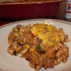 Kristopher's Taco Macaroni Casserole.