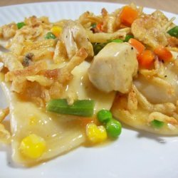 Pierogi Chicken Bake