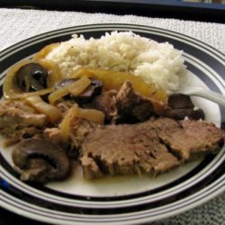 Crock Pot Chuck Roast with Coffee