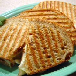 Two-Cheese Panini With Tomato-Olive Pesto