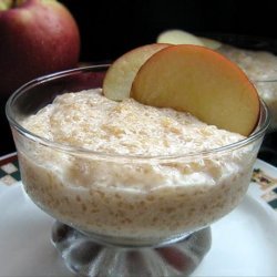 Refreshing Apple Tapioca Pudding