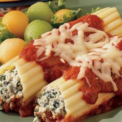 spinach tofu manicotti