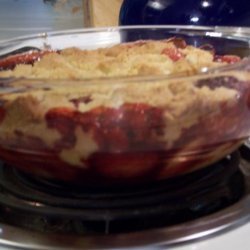 Very Berry Sugar Cookie Cobbler