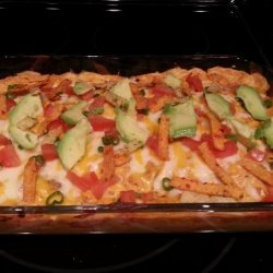 Sour Cream Chicken Enchiladas