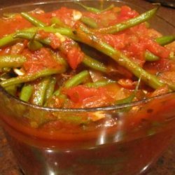 Braised Green Beans/ Fassoulakia Yahni