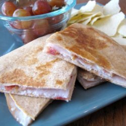 Grilled Turkey Club Quesadillas