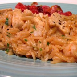 Prawn & Chicken Orzo Paella