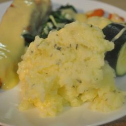 Healthy Garlic Mashed Potatoes