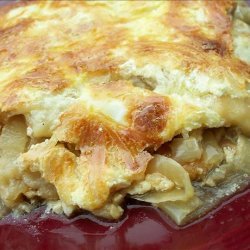 Onion Bread Pudding