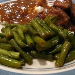 Lick the Pan Green Beans!