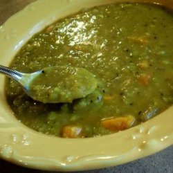 Vegetarian Slow Cooker Split Pea Soup