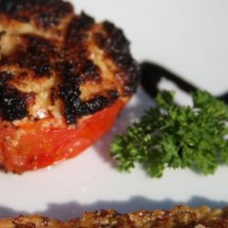 Grilled Garlic Tomatoes