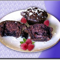 Chocolate and Nutella Surprise Muffins