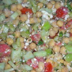 Chickpea Salad With Cumin and Lemon
