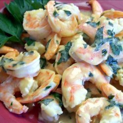 Easy Lemon-Dijon Shrimp Scampi