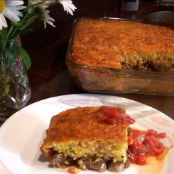 Tamale Pie With Cheddar & Cornmeal Crust