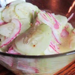 Super Easy: Cucumber Salad