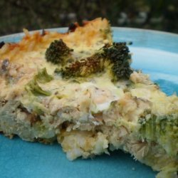 Salmon-Rice Pie