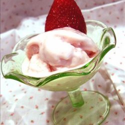 Angelic Strawberry Frozen Yogurt