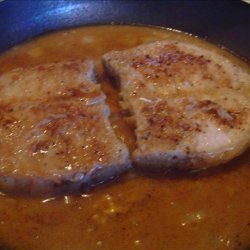 Easy Pork Chops in Savory Mustard Sauce