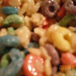 Fruit Loop Rice Krispies Treats