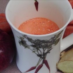 Apple, Carrot  and Ginger Juice