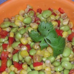 Edamame (Soybean) & Corn Salad