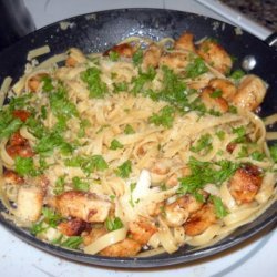 Chicken scampi